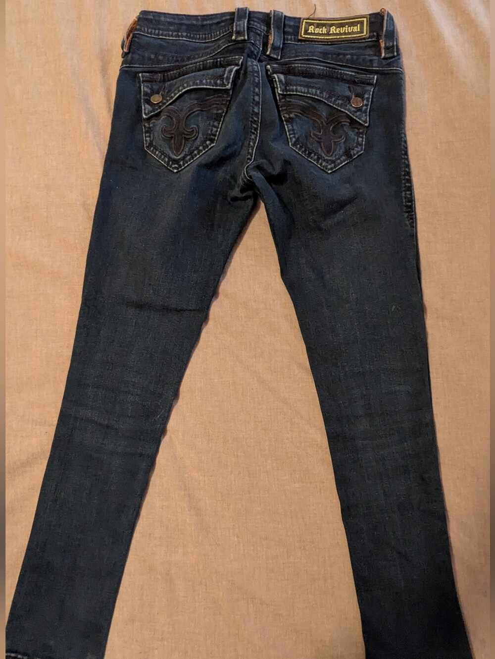 Rock Revival Dark Blue Skinny Jeans